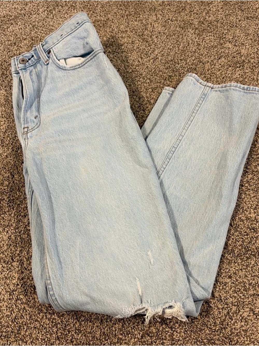 Abercrombie & Fitch 90’s Ultra HR Straight Jean